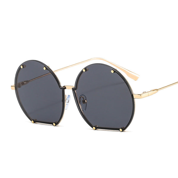 Round Metal Frame Sunglasses
