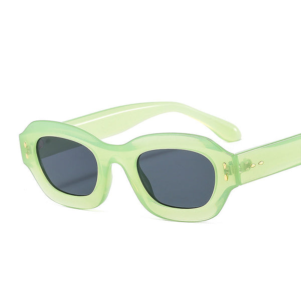Trendy Concave Retro Sunglasses
