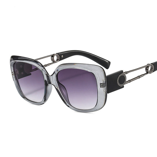 Boxed metal fashion sunglasses