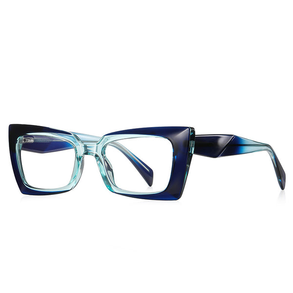 Blue light resistant ins-style glasses