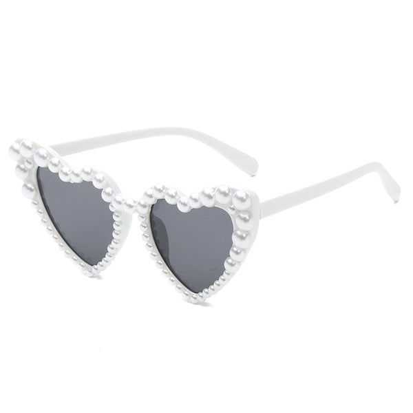 Pearl Heart Sunglasses