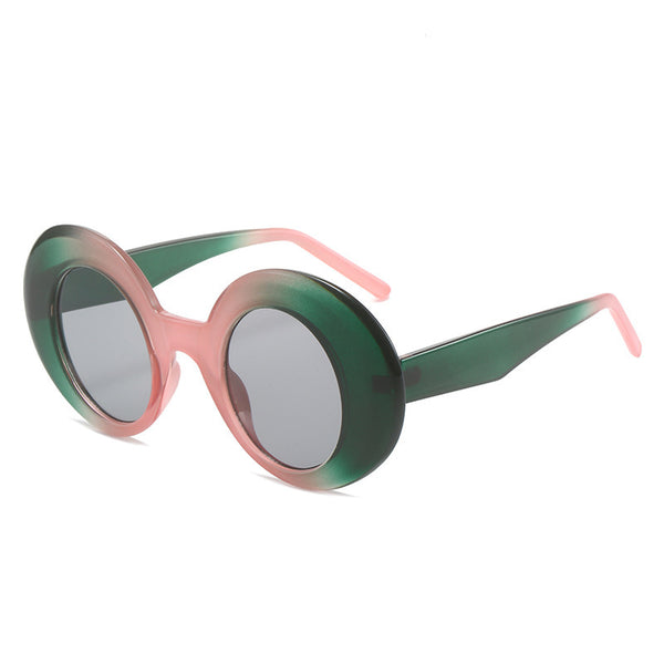 New fashion round frame sunglasses