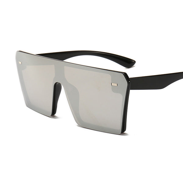 Large Frame Connected Midin Style Sunglasses