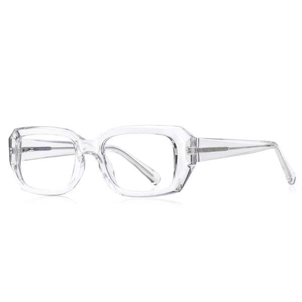 British style square frame TR90 anti-blue light glasses