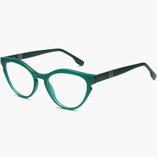Multicolor simple cat eye glasses